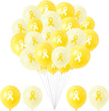 100 Pcs Ribbon Awareness Balloons, 12 Inch Adoptive Parents Decorations by Unknown