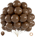 40pcs Brown Balloons, 12inch Dark Brown Latex Neutral Balloons | Balloons by ZizasAry