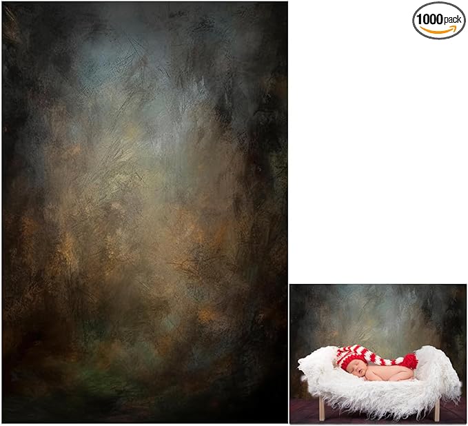5x7ft Old Master Mottled Portrait Photography Backdrops Abstract Rust Spots by HMTFOTO