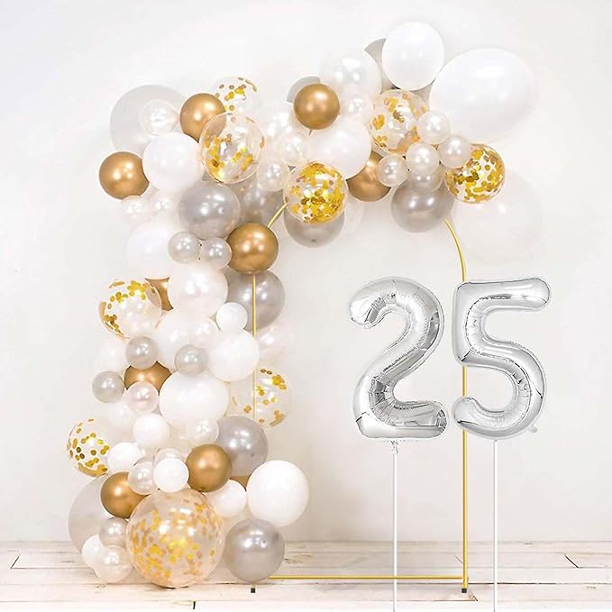 6FT Gold Metal Arch Backdrop Stand, Square Balloon Arch Stand Wedding Frame - Image 5