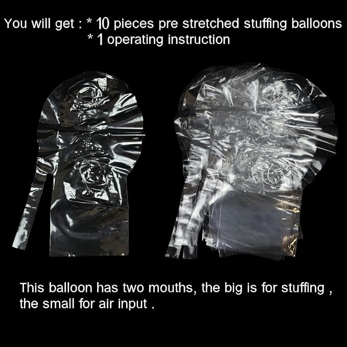Large Clear Balloons for Stuffing, Giant Wrap Gifts for Mother's Day/Bridal - Image 2