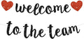 BEISHIDA Welcome to The Team Banner, NO DIY, Office Party Decorations by Beishida
