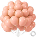 Peach Balloons 12 inch, Peach Latex 50pcs Party Balloons | Baby Shower by Awenztech