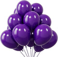 KBZVNAF Dark Purple Latex Party Balloons 50 Pack 12 inch | Purple Helium Matte by KBZVNAF