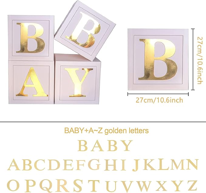 Baby Shower Boxes Party Decorations Baby Boxes - Image 2
