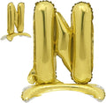 16" Standing Alphabet Letter and Number Balloons Aluminum Hanging Foil Film by RUIANSI