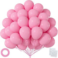 50pcs 12 Inch Pastel Pink Latex Balloons | Light Pink Balloons by OWPFJG