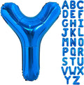 Blue Letter Y Balloon, Y Balloons Letter by BBPOOL