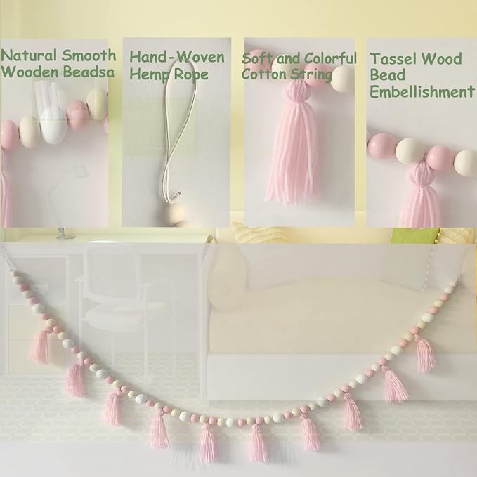 59 in Boho Tassel Garland - Image 2