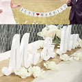 VIOPVERY Wooden Mr & Mrs Wedding Sign by VIOPVERY