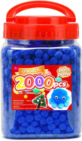 Iooleem Blue Pom Poms, Small Size, Pom Poms by IOOLEEM