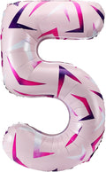 40 Inches Pink Number 5 Balloon by Unknown