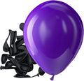 Bezente Dark Purple Latex Matte Party Balloons 150 Pack 5 inch Small | Purple by Bezente