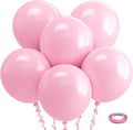 Bezente Pastel Pink Latex Party Balloons 18 Inch 30 Pack Latex Large Thick | by Bezente