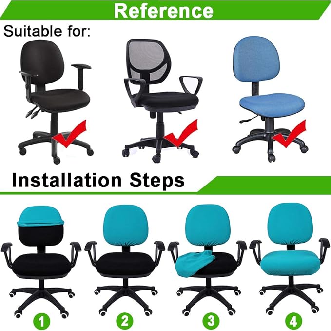 Smiry Office Computer Chair Covers - Image 6