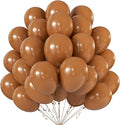 10 Inch Retro Brown Balloons by KALOR