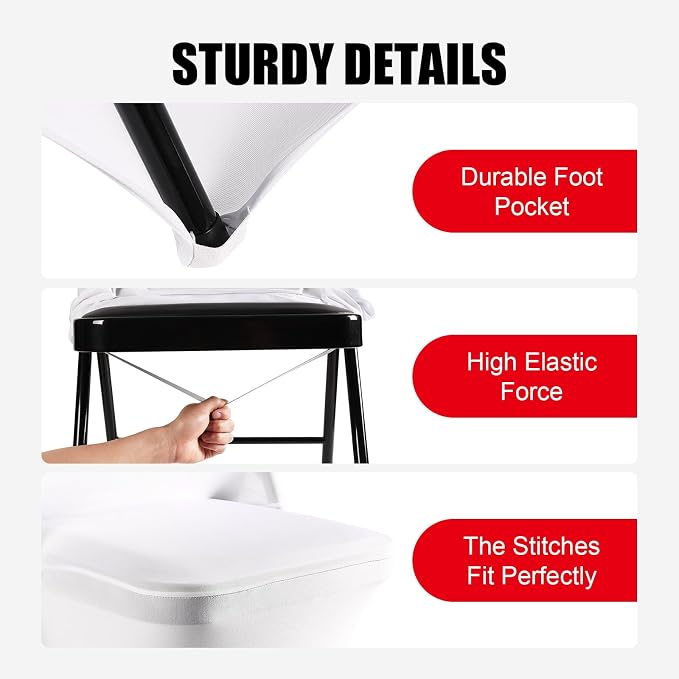 Stretch Spandex Chair Covers - Image 4