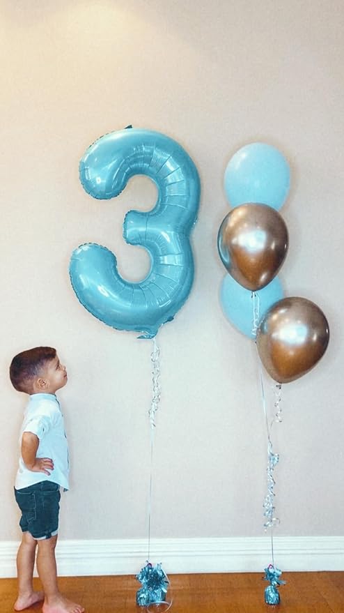 Pastel Blue 4 Balloon - Image 7