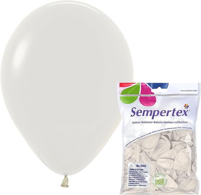 Sempertex Pastel Dusk Cream Balloons, 11 Inch, vibrant color, by Sempertex