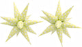 2Pcs Yellow Macaron Polka Dot Explosion Pointed Star Foil Balloons/Candy Color by baoonworlld