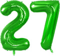Number 27 Balloons for 27th Birthday Party Decorations, 0-100 Large No.27 by Joycard