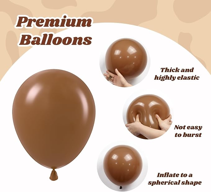 Brown Western Balloons - Image 3