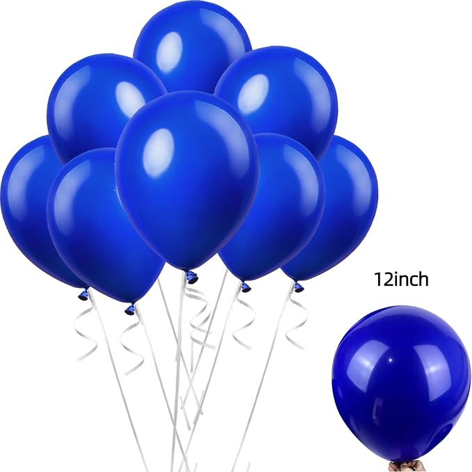 200 Pack UV Neon Blue Balloons Glow Balloons Neon Party Decorations Black Light - Image 7