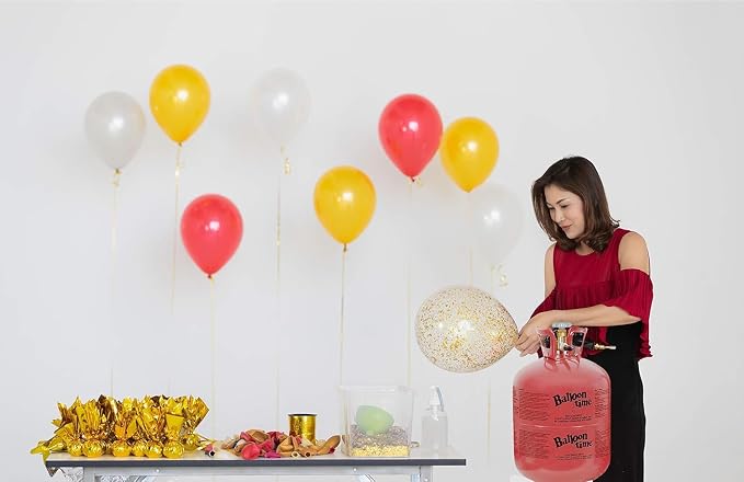 Metallic Plastic Wrapped Balloon Weights Party Decorations 12 Pcs - Image 4