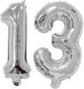 Number 13 Balloon Foil Mylar Balloons by YPSelected