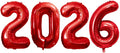 2026 Foil Number Balloons for 2026 New Year Eve Festival Party Supplies by GOER