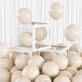 100pcs 5inch Small Sand White Balloons | 5” Mini Ivory & Cream Party Balloons by Colorfullifefromnowon