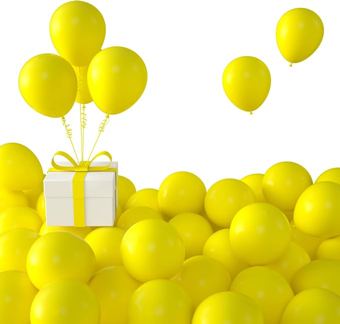 Yellow Balloons, Birthday Decoration, Wedding Party, Baby Shower Decorations by KALOR