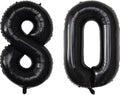 Number Balloons Black Party Balloon by United-UnicornsParty