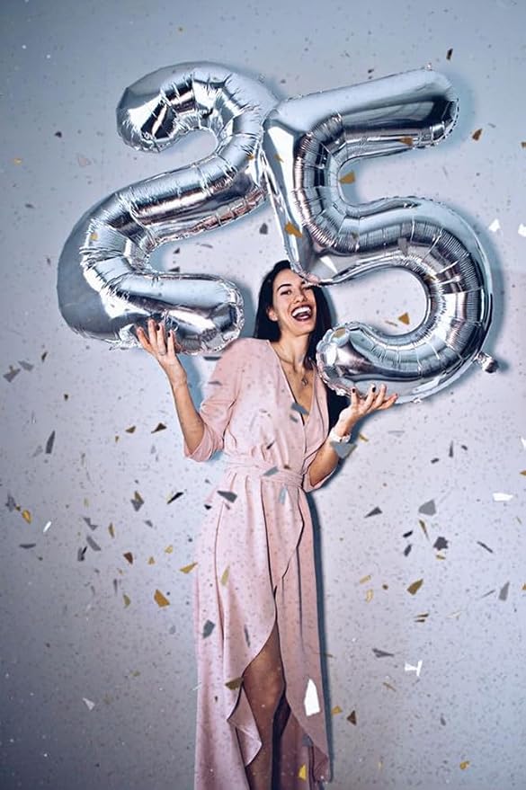 27 Balloon Numbers 40Inch for 27th Year Old Birthday Decorations, Inflation - Image 4