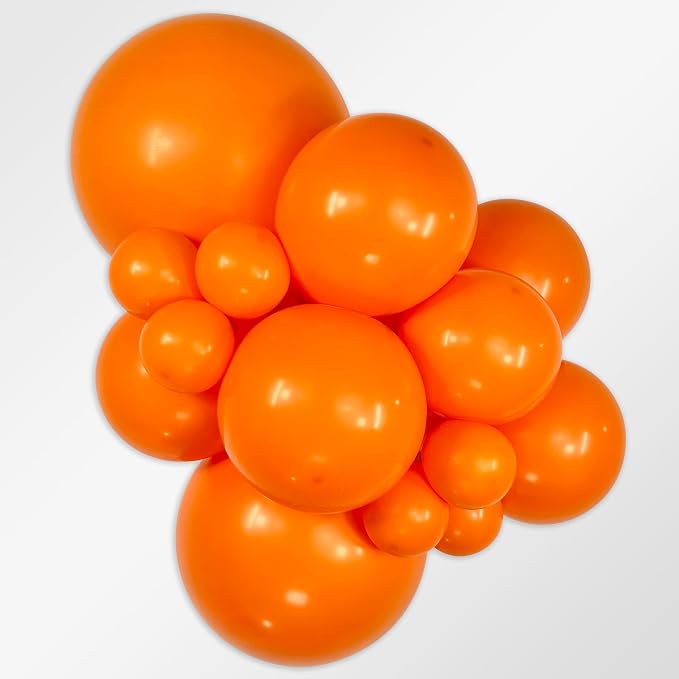 Sempertex Fashion Orange Balloons, 11 Inch, vibrant color, - Image 2
