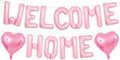 Welcome Home Balloons Pink, 16Inch Welcome Home Foil Balloons Banner by Xinvery