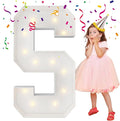 4FT Marquee Light Up Letters, Large Marquee Letters, Mosaic Balloon Frame by MerryMosaics