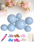 Reusable Balloon Garland 5 Cluster Inflatable Latex Free PVC Clusters Arch Kit by Frewac