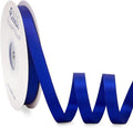 Ribbli Cobalt Blue Satin Ribbon Double Faced Satin 1/2 inch x Continuous 50 by Ribbli