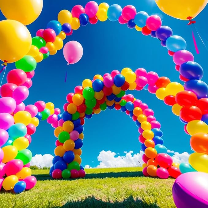 1500 Pack Balloons 15 Kinds Colors 12 inch Rainbow Latex Party Balloon Bulk - Image 5