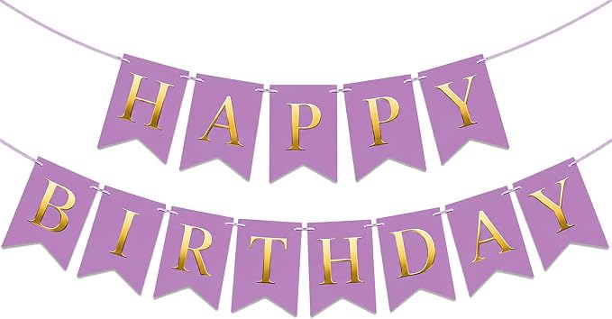 Happy Birthday Banner Birthday Party Banner NO DIY Happy Birthday Sign | by KINGLAKEGARDEN