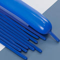 260 Balloons Dark Blue, Thickened 100 Pack Long Balloons Twisting Skinny Magic by VHUWE