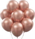 AFTERLOON® Biodegradable Natural Rubber Latex Balloons 24 pcs Rose Gold 10 Inch by AFTERLOON%C2%AE