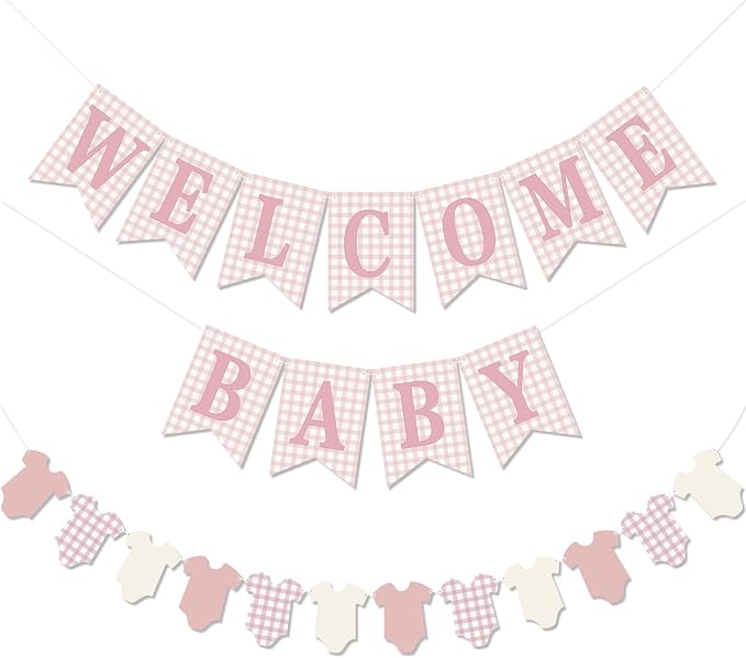Baby Girl Baby Shower Banner by Unknown