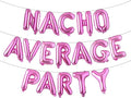 Nacho Average Party Decoration Nacho Average Party Balloons Banner Fiesta Taco by RUIANSI