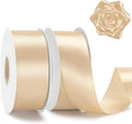 KINGLAKE Champagne Gold Satin Ribbon by KINGLAKE