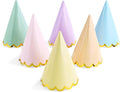 CANREVEL 24 PCS Pastel Party Hats by CANREVEL