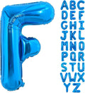 TONIFUL 40 Inch Large Blue Letter F Foil Balloons Alphabet Balloons | Giant by TONIFUL