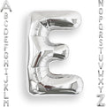 AULE 40 Inch Silver E Balloon Letter Foil A-Z Birthday Big Alphabet | Birthday by AULE