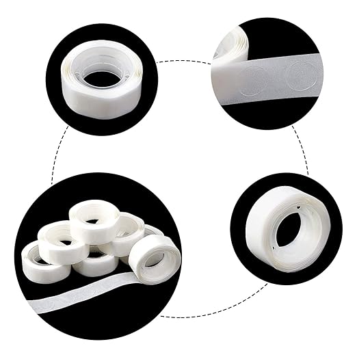 UPINS 1500 Pcs Point Dots Balloon Glue Removable Adhesive Point Tapes | 15 - Image 3